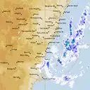 Live Wollongong Weather Radar - 128km - Rain Rate