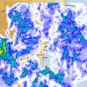 Live Wollongong Weather Radar - 128km - Rain Rate