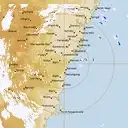 Live Wollongong Weather Radar - 128km - Rain Rate