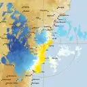 Live Wollongong Weather Radar - 128km - Doppler Wind