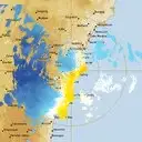 Live Wollongong Weather Radar - 128km - Doppler Wind