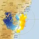 Live Wollongong Weather Radar - 128km - Doppler Wind