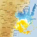 Live Wollongong Weather Radar - 128km - Doppler Wind