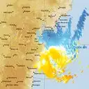 Live Wollongong Weather Radar - 128km - Doppler Wind