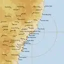 Live Newcastle Weather Radar - 256km - Rain Rate