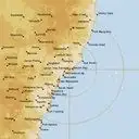Live Newcastle Weather Radar - 256km - Rain Rate