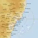 Live Newcastle Weather Radar - 256km - Rain Rate