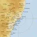 Live Newcastle Weather Radar - 256km - Rain Rate