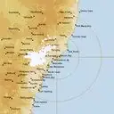 Live Newcastle Weather Radar - 256km - Rain Rate
