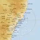 Live Newcastle Weather Radar - 256km - Rain Rate