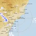 Live Newcastle Weather Radar - 128km - Rain Rate