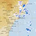 Live Newcastle Weather Radar - 128km - Rain Rate