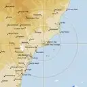Live Newcastle Weather Radar - 128km - Rain Rate