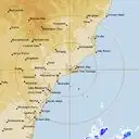 Live Newcastle Weather Radar - 128km - Rain Rate