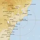 Live Newcastle Weather Radar - 128km - Rain Rate