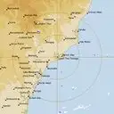 Live Newcastle Weather Radar - 128km - Rain Rate