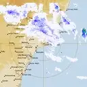 Live Newcastle Weather Radar - 128km - Rain Rate