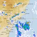 Live Newcastle Weather Radar - 128km - Rain Rate