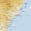 Live Newcastle Weather Radar - 128km - Rain Rate