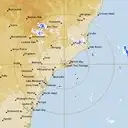 Live Newcastle Weather Radar - 128km - Rain Rate