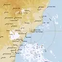 Live Newcastle Weather Radar - 128km - Rain Rate