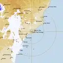 Live Newcastle Weather Radar - 128km - Rain Rate