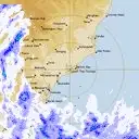 Live Newcastle Weather Radar - 128km - Rain Rate
