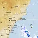 Live Newcastle Weather Radar - 128km - Rain Rate