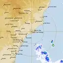 Live Newcastle Weather Radar - 128km - Rain Rate