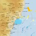 Live Newcastle Weather Radar - 128km - Doppler Wind