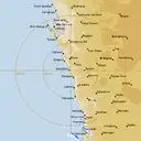 Live Geraldton Weather Radar - 512km - Rain Rate