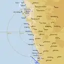 Live Geraldton Weather Radar - 512km - Rain Rate