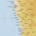 Live Geraldton Weather Radar - 512km - Rain Rate