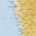Live Geraldton Weather Radar - 512km - Rain Rate