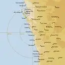 Live Geraldton Weather Radar - 512km - Rain Rate
