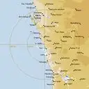 Live Geraldton Weather Radar - 512km - Rain Rate