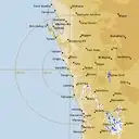 Live Geraldton Weather Radar - 512km - Rain Rate