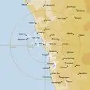 Live Geraldton Weather Radar - 256km - Rain Rate