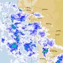 Live Geraldton Weather Radar - 128km - Rain Rate