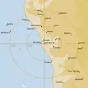 Live Geraldton Weather Radar - 128km - Rain Rate