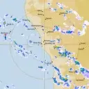 Live Geraldton Weather Radar - 128km - Rain Rate