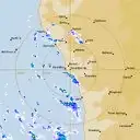 Live Geraldton Weather Radar - 128km - Rain Rate
