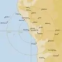 Live Geraldton Weather Radar - 128km - Rain Rate
