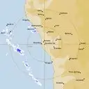Live Geraldton Weather Radar - 128km - Rain Rate