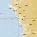 Live Geraldton Weather Radar - 128km - Rain Rate