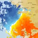 Live Geraldton Weather Radar - 128km - Doppler Wind
