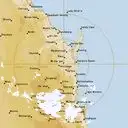 Live Gympie Weather Radar - 256km - Rain Rate