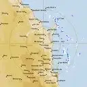 Live Gympie Weather Radar - 256km - Rain Rate
