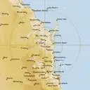 Live Gympie Weather Radar - 256km - Rain Rate