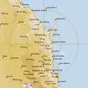 Live Gympie Weather Radar - 256km - Rain Rate